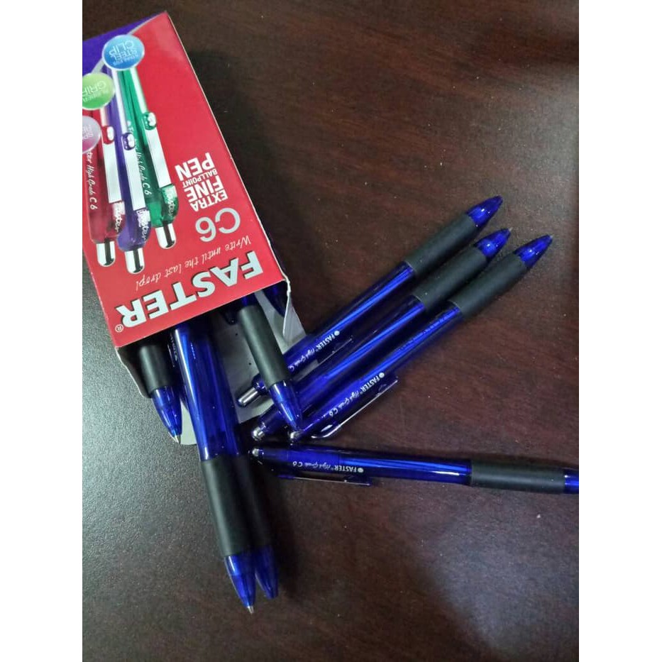 

Pulpen Faster cetak cetek C6 smooth