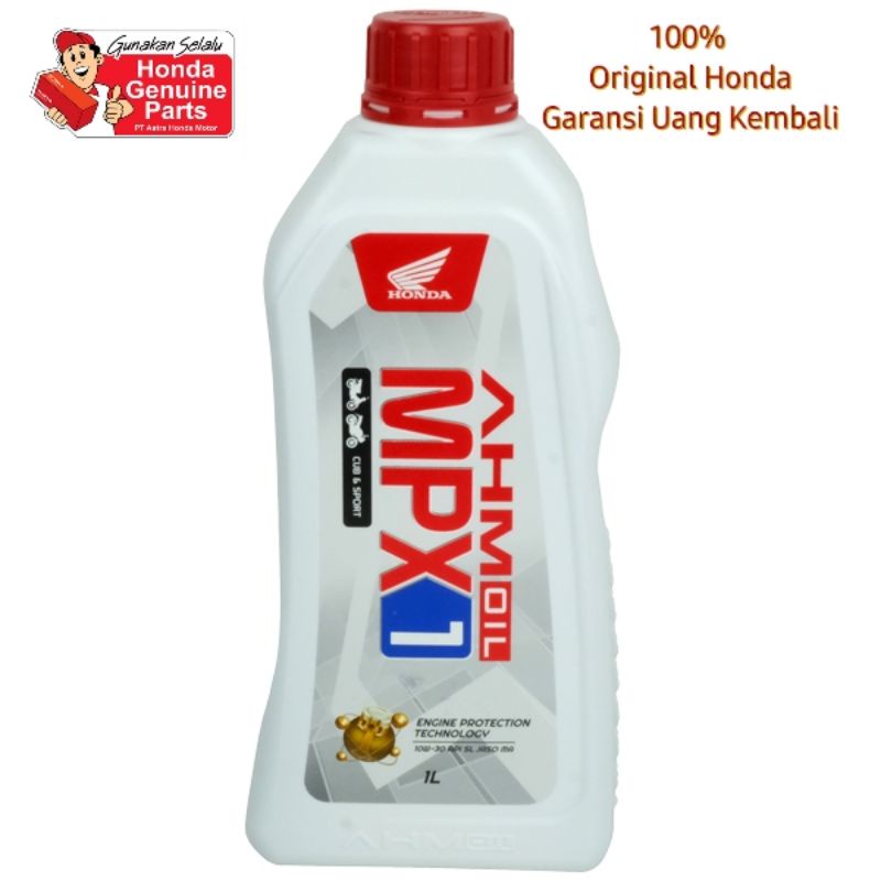 Oli Mpx 1 Oli motor all bebek dan sport 10W-30 asli honda