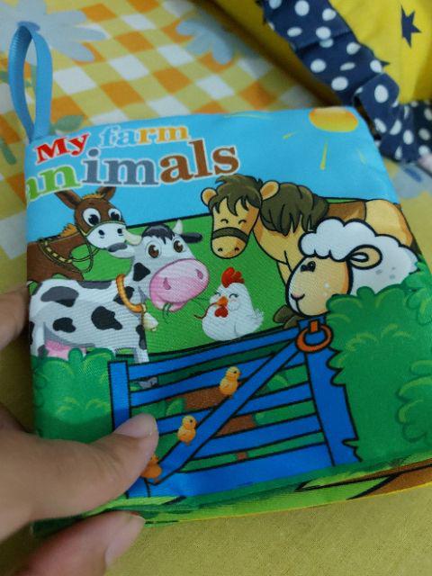 Soft Book Edukatif Buku Cerita Buku Mainan  Bayi  Kain Kid 