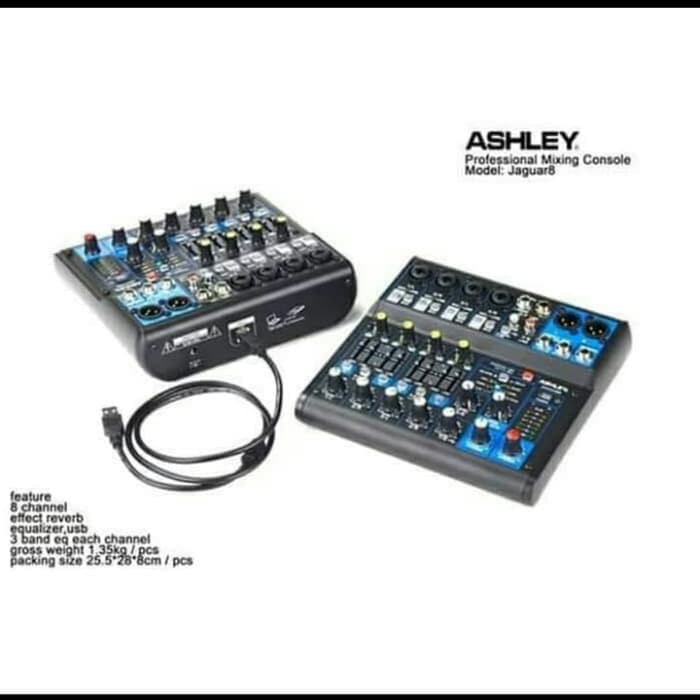 Mixer Ashley Model Jaguar 8 ASHLEY8 Channel