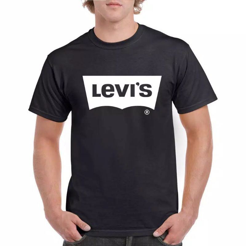 Kaos Levis Lengan Pendek Bahan Katun Combed 24s