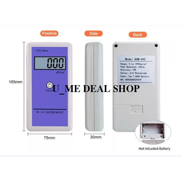 UVC Meter (RGM-UVC)