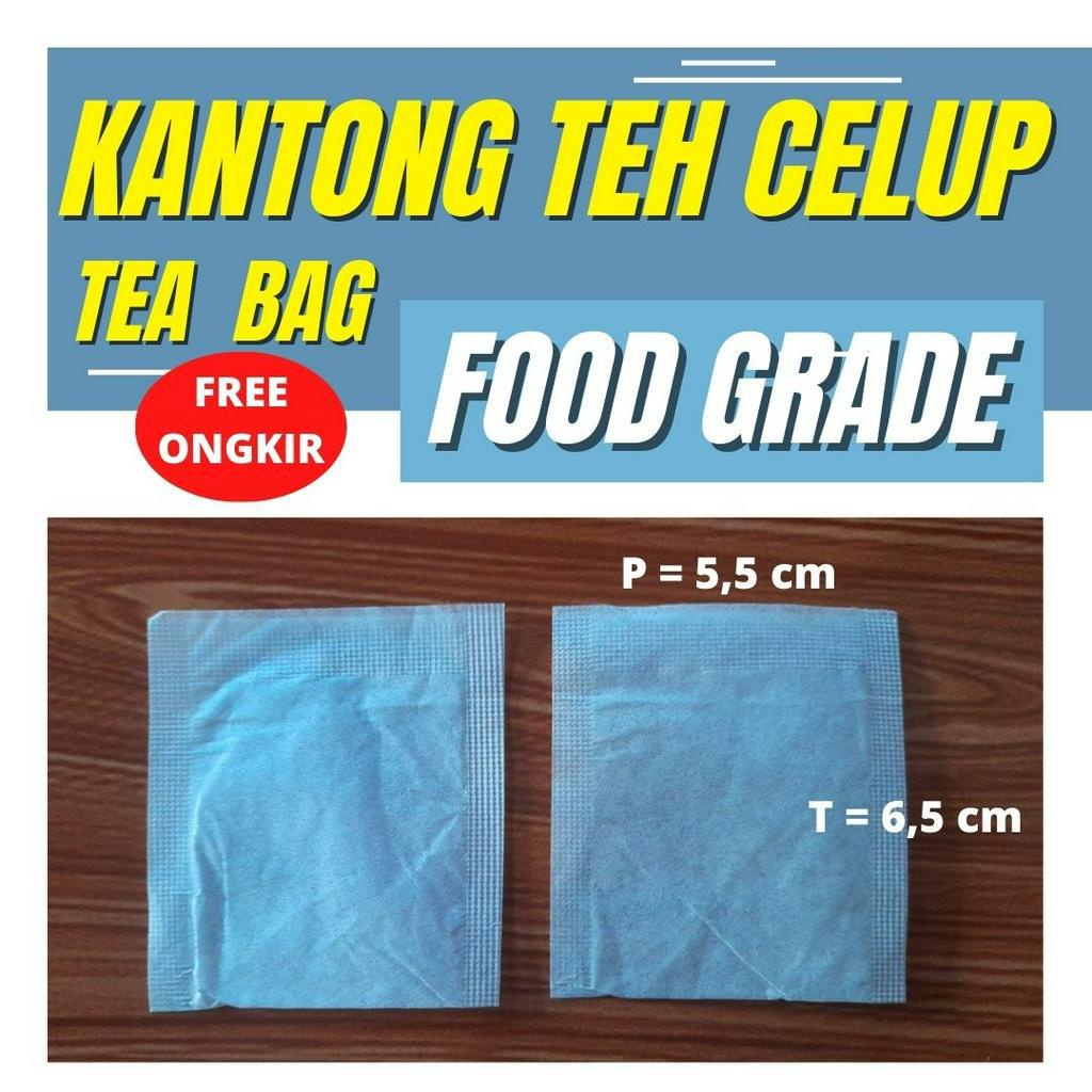 Kantong Teh Celup Kosong 1 Kilogram FOOD GRADE HALAL Katong Teh Kertas Teh Celup