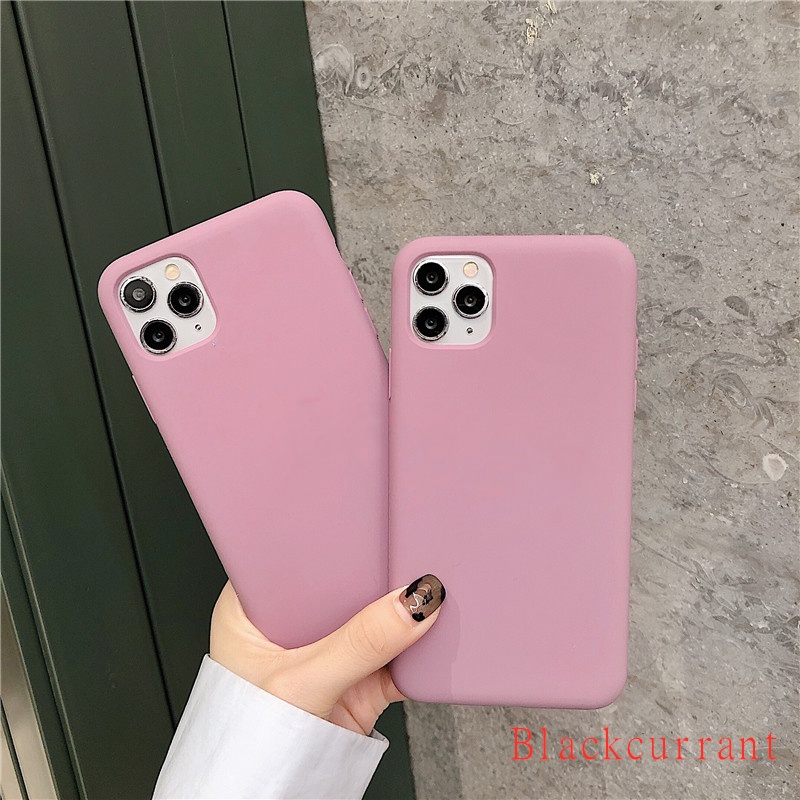 Iphone 11 Case with Embedded Logo 13promax 12 13 X XR XSMAX 6 7 8 SE2 2020 12mini 13mini Never Fade Soft Silicone