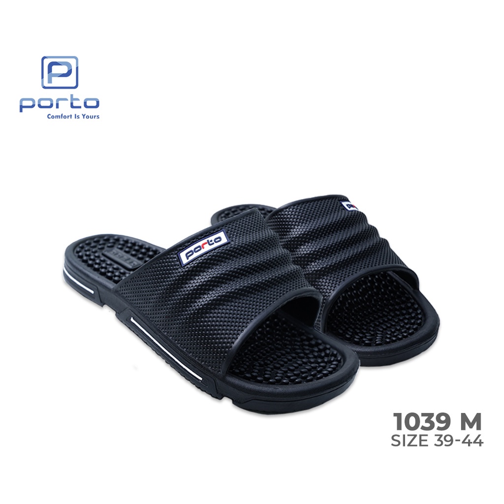 sogo PORTO 1039M Sandal Pria Sandal Selop Sandal Rumah Casual Anti Slip Terbaru