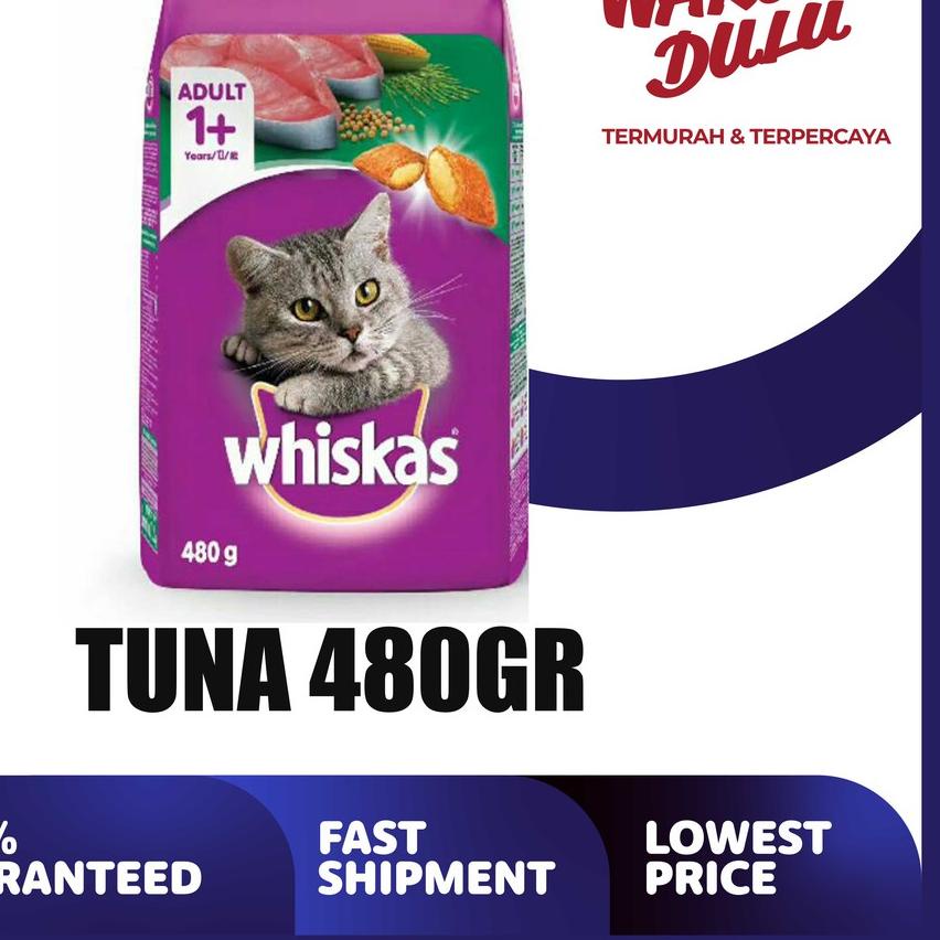 ✸ WHISKAS TUNA 480GR ▲