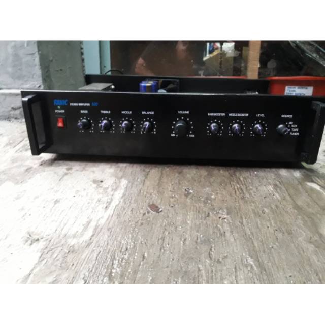 ampli rakitan amplifier tone control parametrik