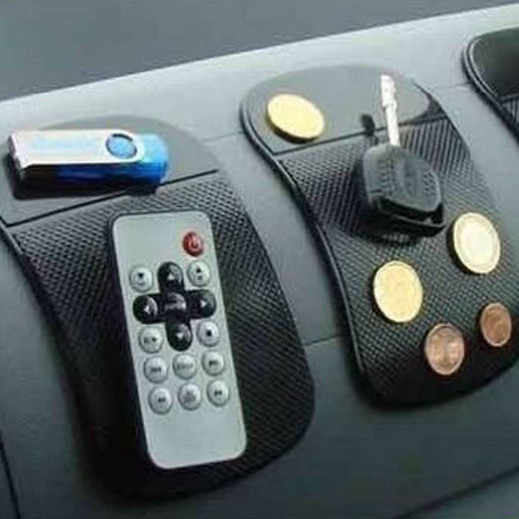 (Ready Stock) Alas Ponsel Anti Selip Bentuk Laba-Laba Ukuran 13x7cm Untuk Mobil