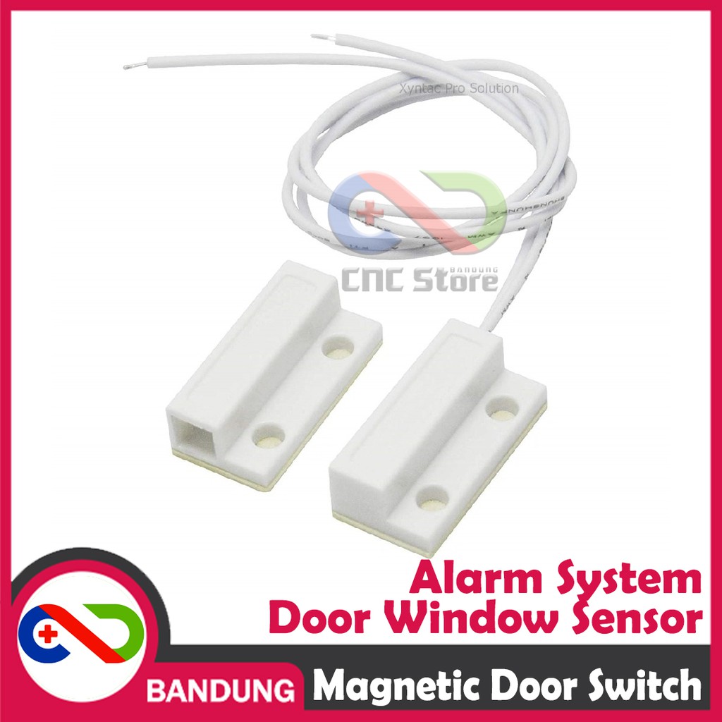 WINDOW/DOOR MAGNETIC SWITCH SENSOR ALARM 2 WIRE SAKLAR MAGNET