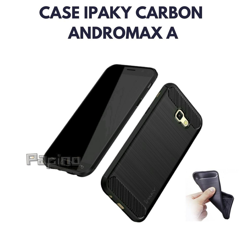 SOFTCASE ANDROMAX A - SLIM FIT CARBON IPAKY ANDROMAX A CASING HP