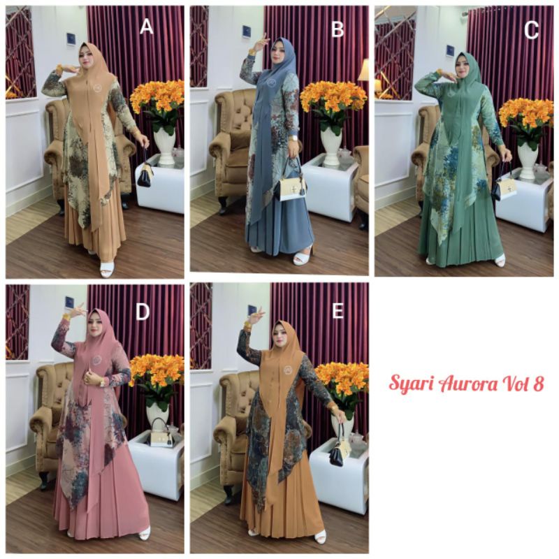 Set syar'i AURORA By iRna Gallery