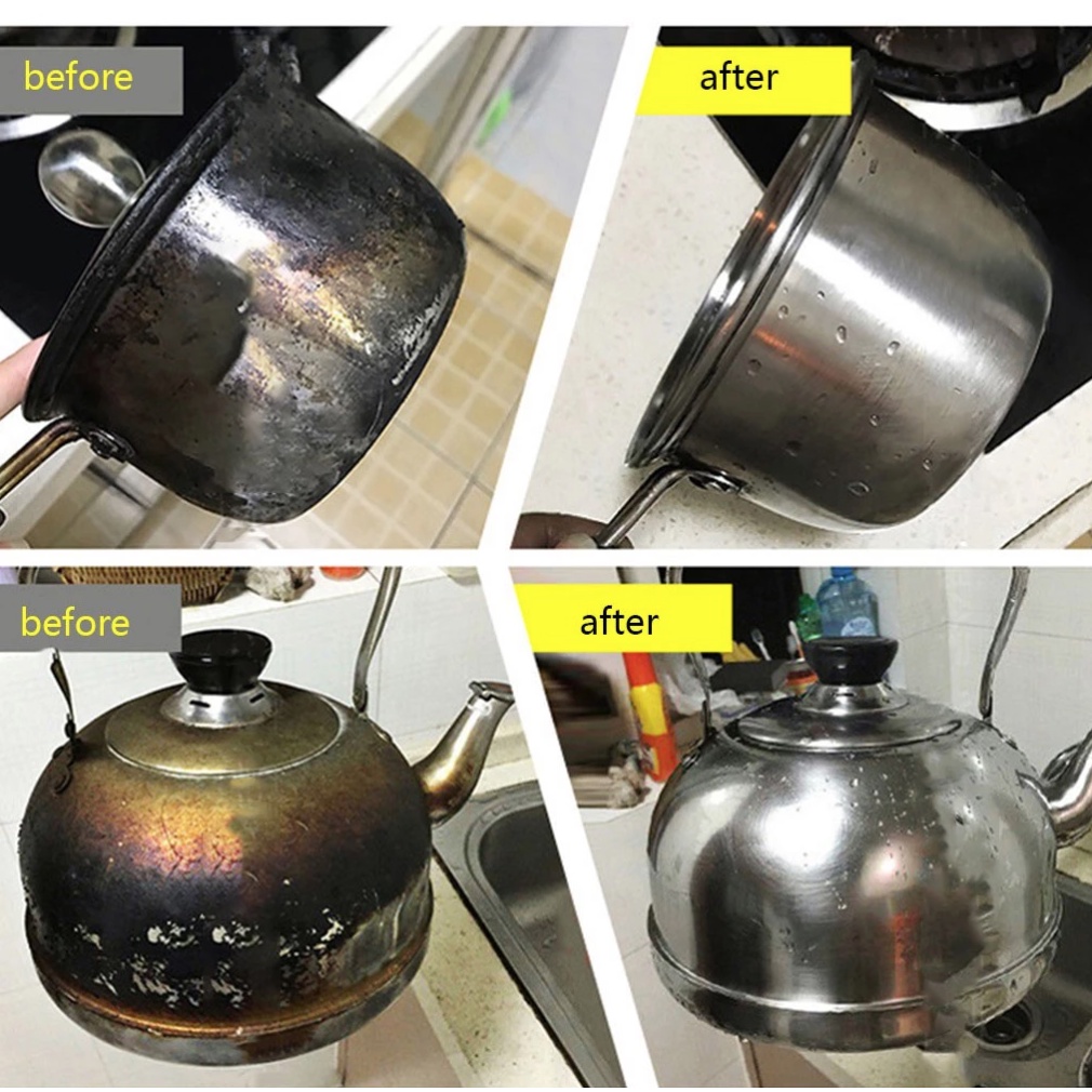spons carborundum nano emery pembersih peralatan dapur/kamar mandi-4