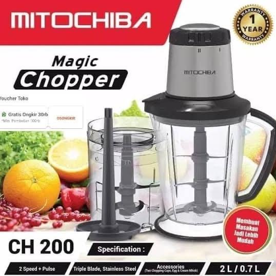 Chopper / Blender / Pelumat Mitochiba CH 200