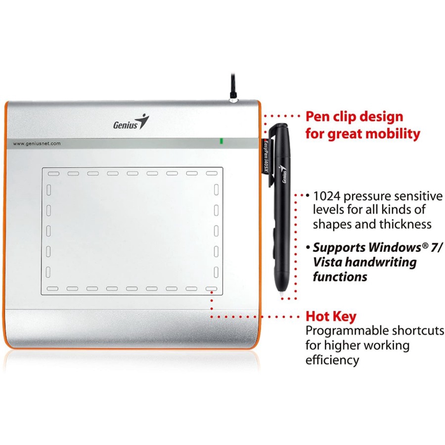 GENIUS EASYPEN i405X Graphic Tablet For Drawing Painting Writting Pad