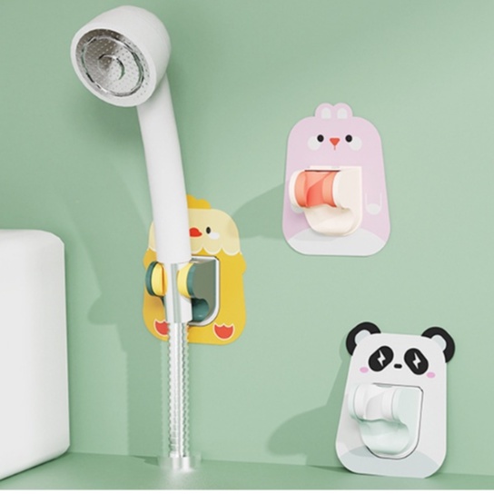 Gantungan SHOWER Kartun Hewan Imut / Hanger Shower Bidet Holder Animal / Gantungan Sapu Pel Gambar Karakter Hewan Lucu / Gantungan Animals Shower Holder