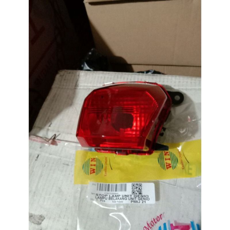 LAMPU STOP LAMPU BELAKANG HONDA GENIO MERK WIN/TENSI