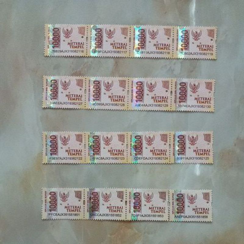 

Materai 3000 dan 10000 (Original)