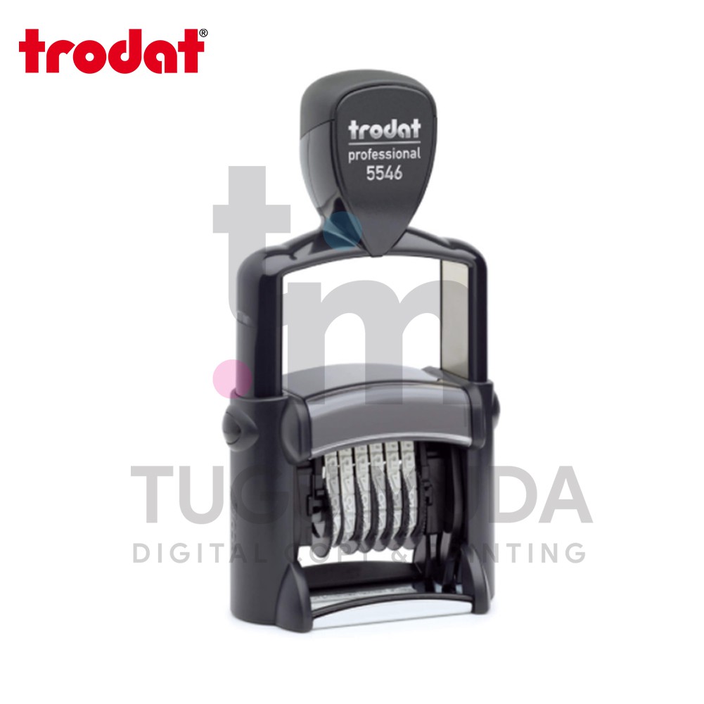 

Trodat 5546 PROFESIONAL Stempel Angka 4mm 6 DIGIT