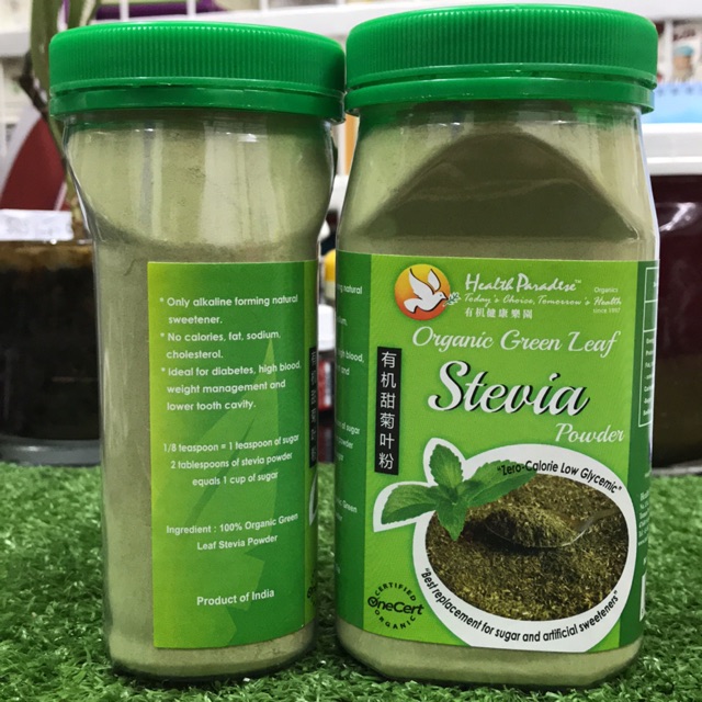 Health Paradise ‘Organic Stevia Powder’ (130gr)