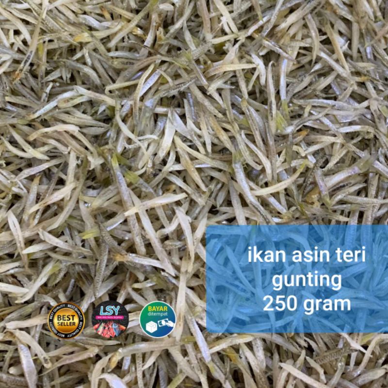 

ikan asin teri gunting 250gram