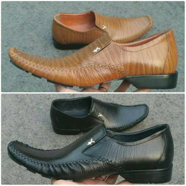  sepatu  pantofel  playboy LV Shopee  Indonesia
