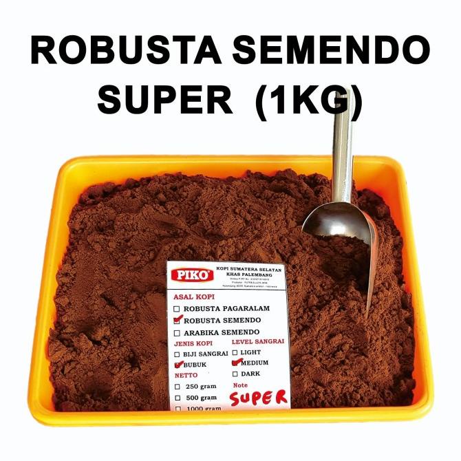 

[ COD ] Kopi bubuk Robusta Semendo Sumsel Super (1kg) TERPERCAYA Kode 459