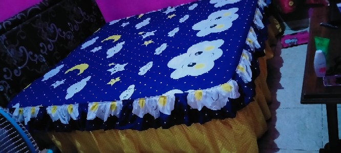 Sprei Rumbai Susun Homemade