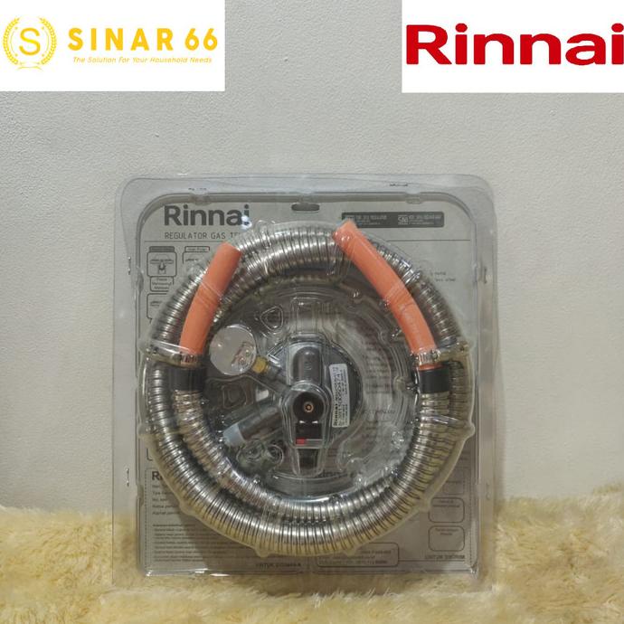 Rinnai Gas Regulator + Selang Penghemat Gas Rg 622Ms