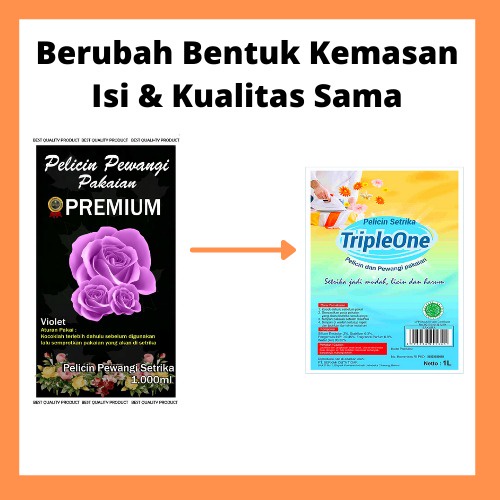 PELICIN DAN PEWANGI PAKAIAN LAUNDRY 1 LITER / WANGI SPRAY PEWANGI LAUNDRY BERKUALITAS