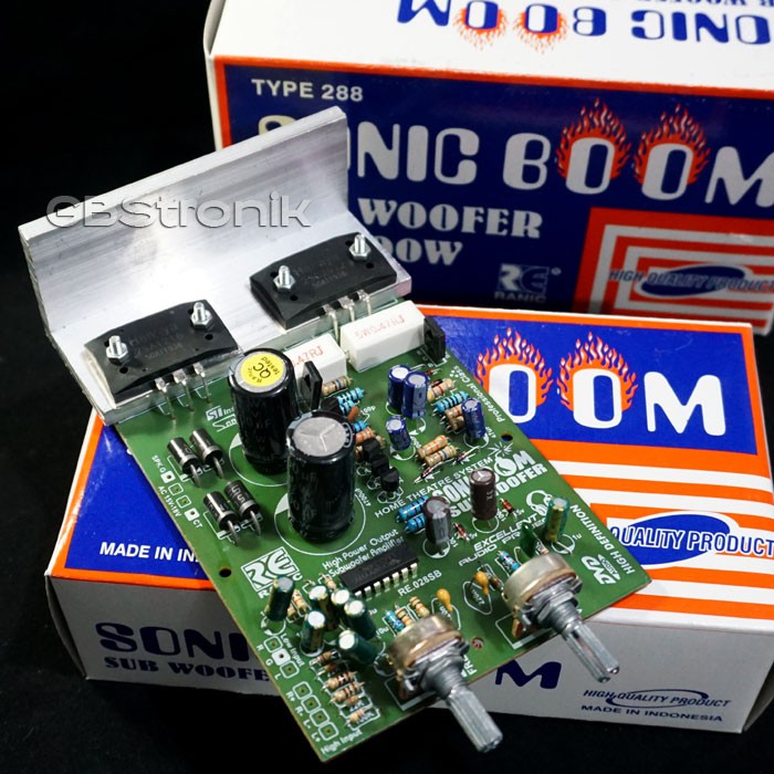 Kit Subwoofer Sonic Boom 300W