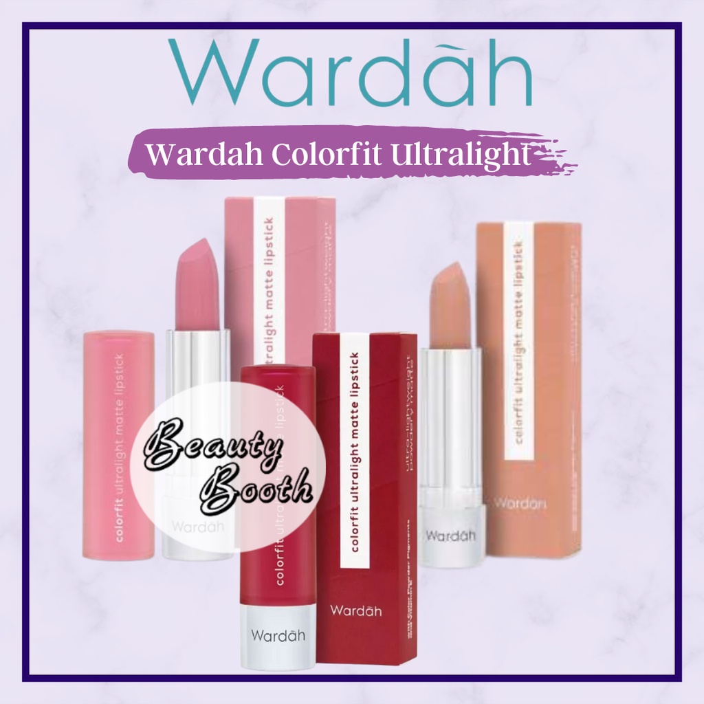 WARDAH Colorfit ULTRALIGHT Matte Lipstick