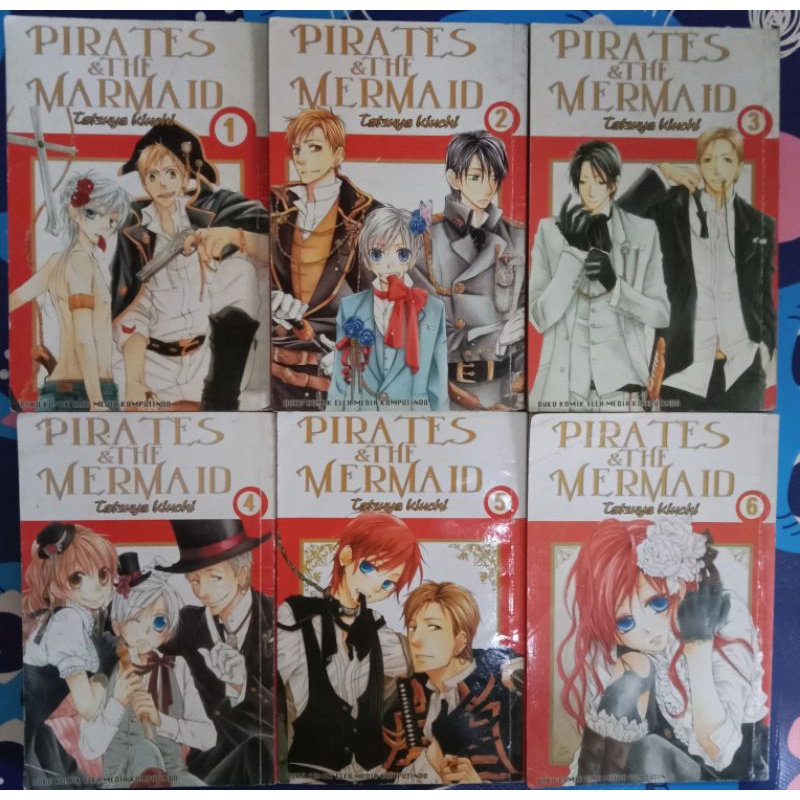 Komik Pirates and The Mermaid
