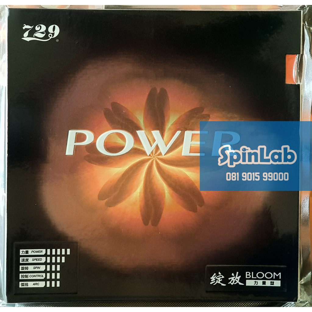 Karet Pingpong Tenis Meja Friendship 729 Bloom Power