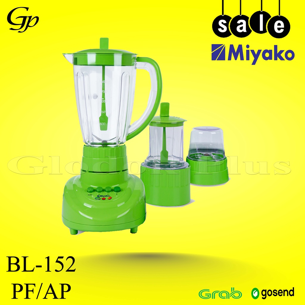 blender MIYAKO 3 in 1 BL 152 PF AP plastik 152PF 152PFAP BL152 BL152PF VL152PFAP 3in1 garansi resmi