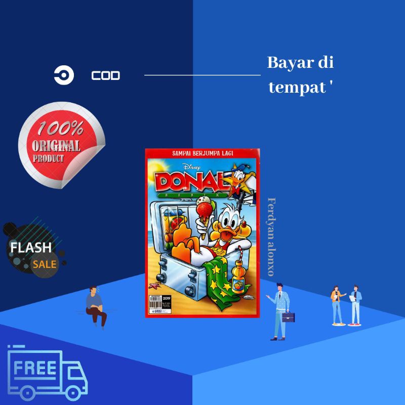 Majalah gramedia Donal bebek edisi terakhir 2019 Original buku