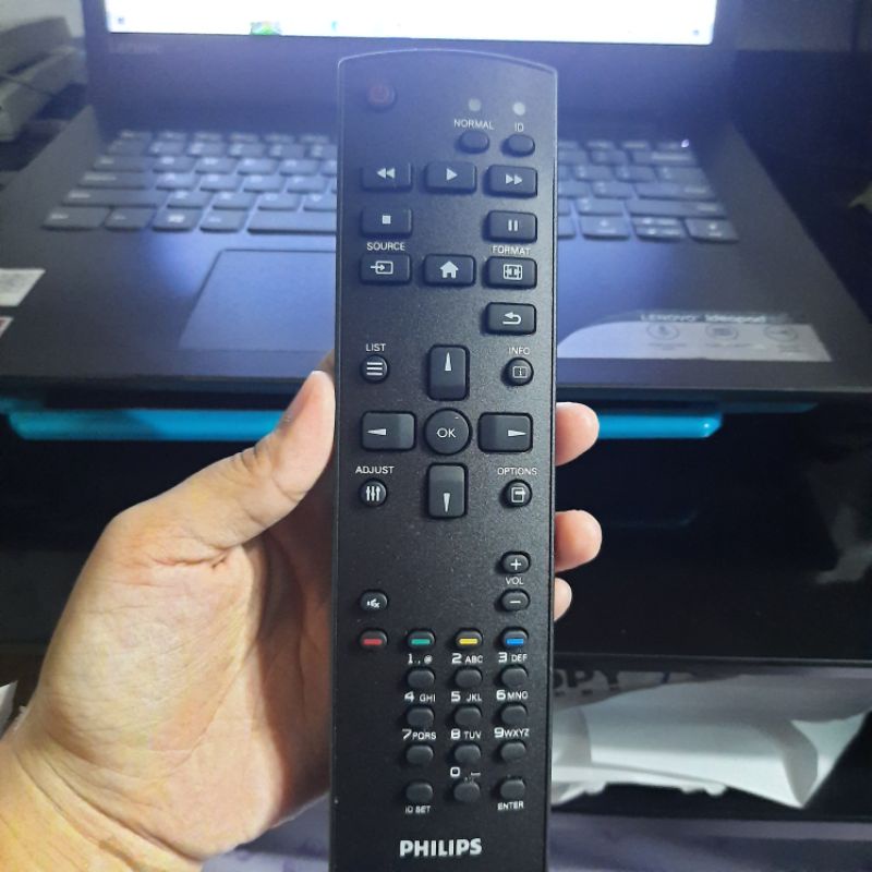 REMOTE REMOT TV PHILIPS LED LCD NORMAL ID ORIGINAL ASLI