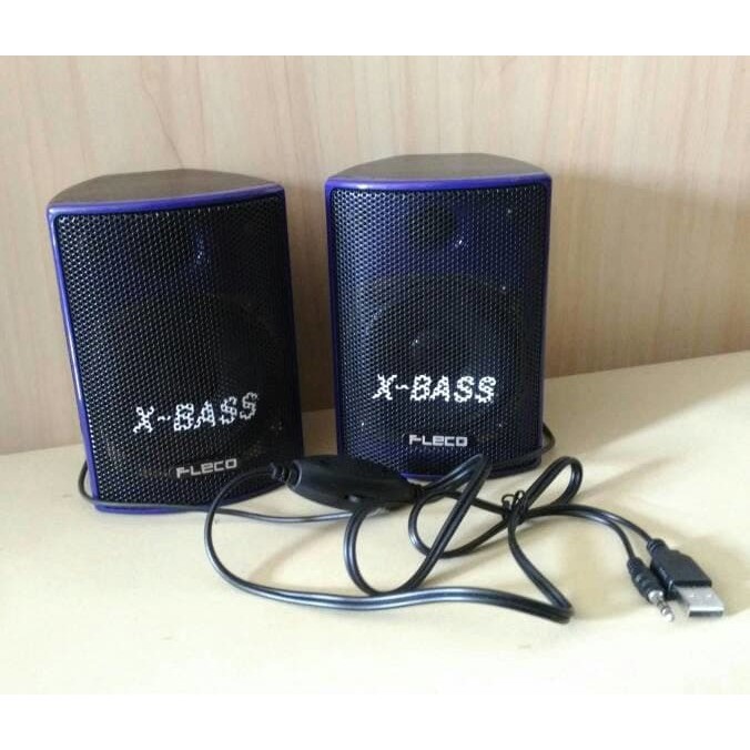 Speaker Aktif Fleco F-018 Xtra Bass/ Speaker Komputer F018_mf