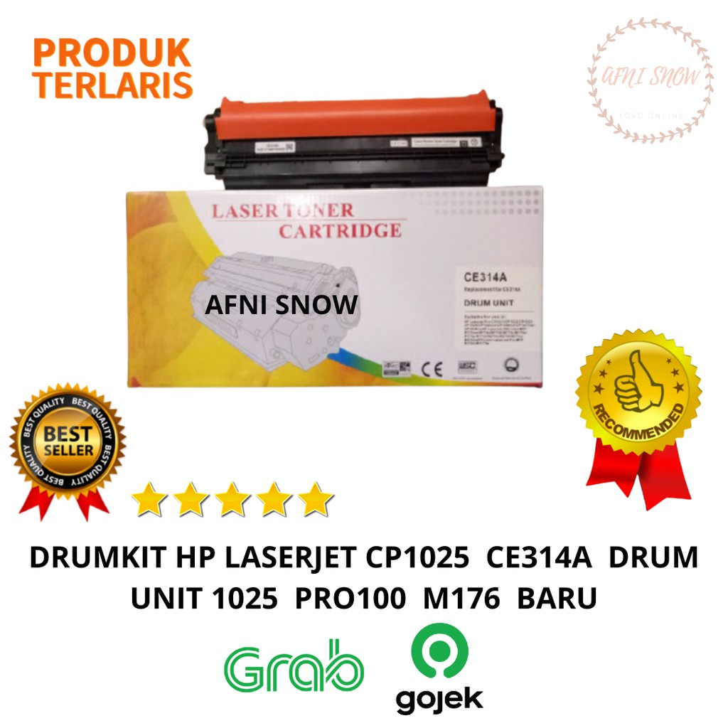 Drumkit Laserjet CP1025 / CE314A / Drum Unit 1025 / Pro100 / M176 / M177