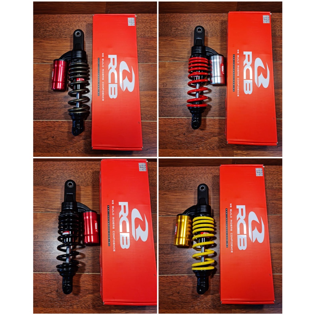 (RCB) RACING BOY - SHOCK TABUNG MB2 305MM MIO BEAT KARBU SCOOPY KARBU