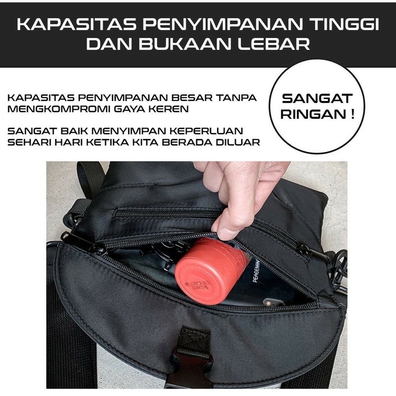 TAS ZIPPER BAG INSPIRE UNISEX