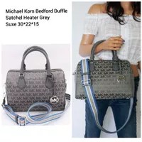 TAS WANITA BRANDED ORIGINAL - MK BEDFORD DUFFLE HEATER GREY