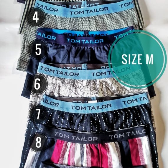 BOXER TOM TAILOR ORIGINAL BOXER PRIA BOXER MURAH BAHAN BERKUALITAS TINGGI