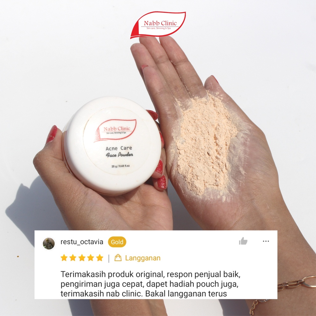 Bedak Tabur Acne Spesial / Acne Care Face Powder