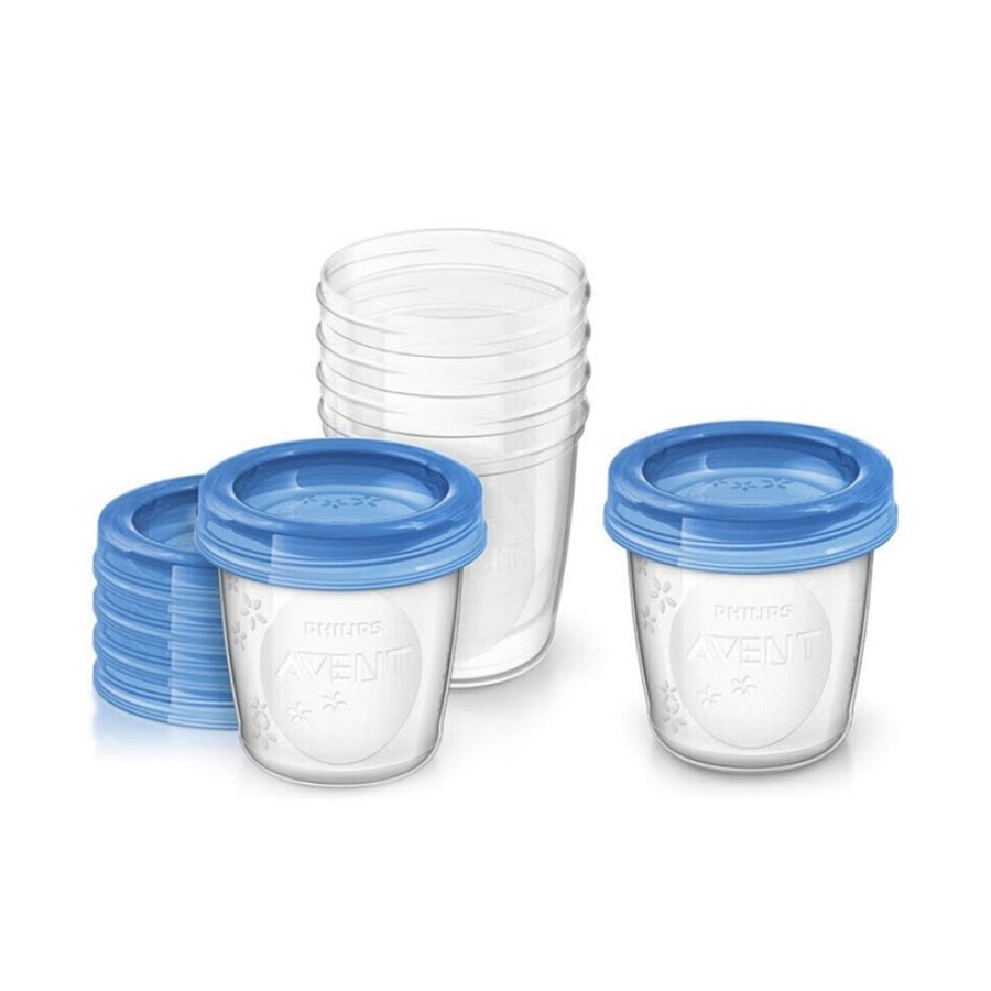 Philips Avent SCF619/05 Breast Milk Storage Cups Kotak Penyimpanan Susu Makanan