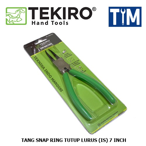 TEKIRO Tang Snap Ring Tutup Lurus (IS) 7 INCH / Internal Straight 7&quot;