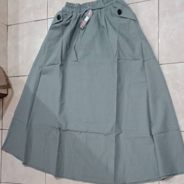 Rok kulot wanita Kulot sigaret polos Rok muslimah