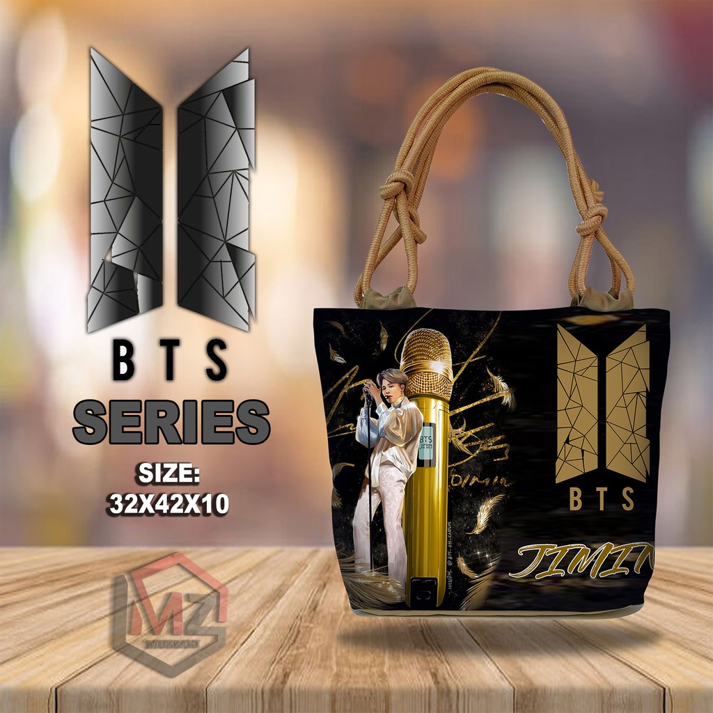 TAS Sumbu Tote Bag Tali Sumbu BTS Series
