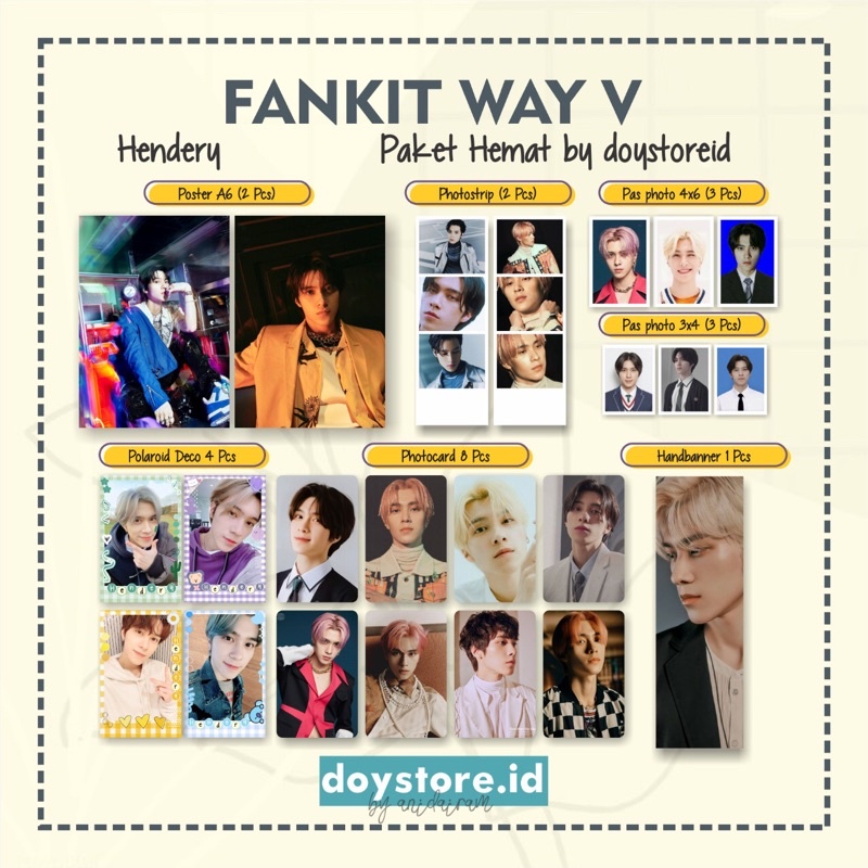 [BACA DESKRIPSI] Fankit WAY V paket super hemat by doystoreid