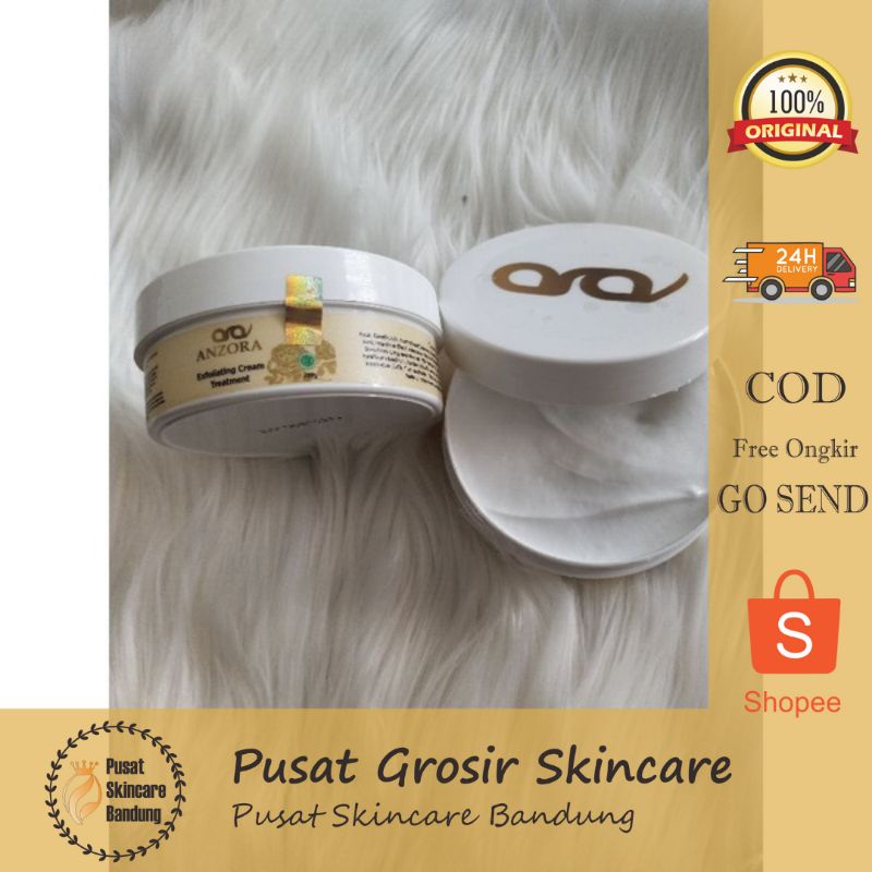 Exfoliating Cream/ Exfoliating Kulut Wajah% Exfoliating Cream Anzora