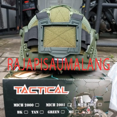 RPM Helm Tactical MICH 2000 Militer Pelindung Kepala dengan Kamera Night Vision untuk Paintball